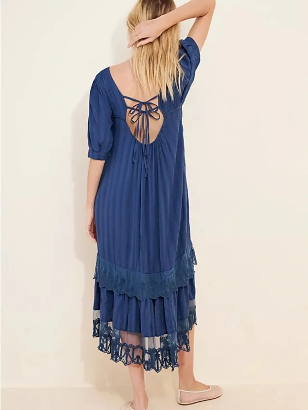 Free People Calder Midi Dress